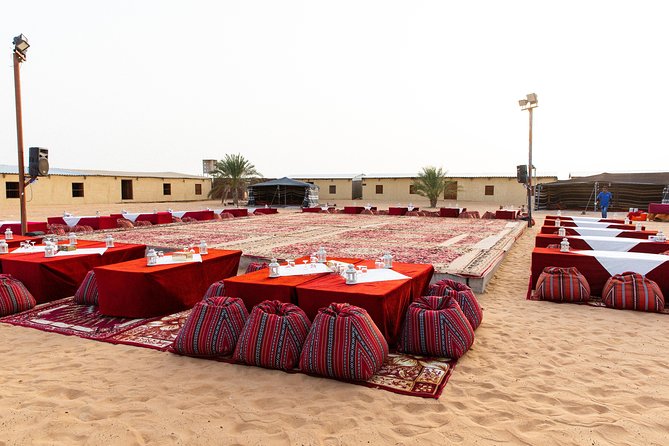 Dubai Desert Safari with Quads, BBQ Dinner, Camel ride, & Shows - Belly dancing and tanoura after dinner