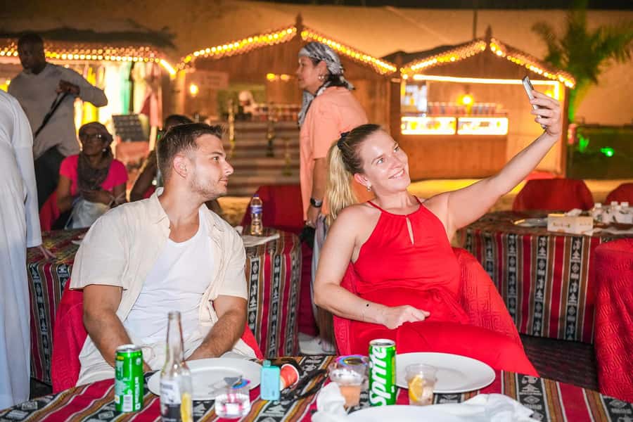 Dubai: Desert Safari with VIP BBQ and Optional Quad Bike - Belly dancing, Tanura, and the evening show