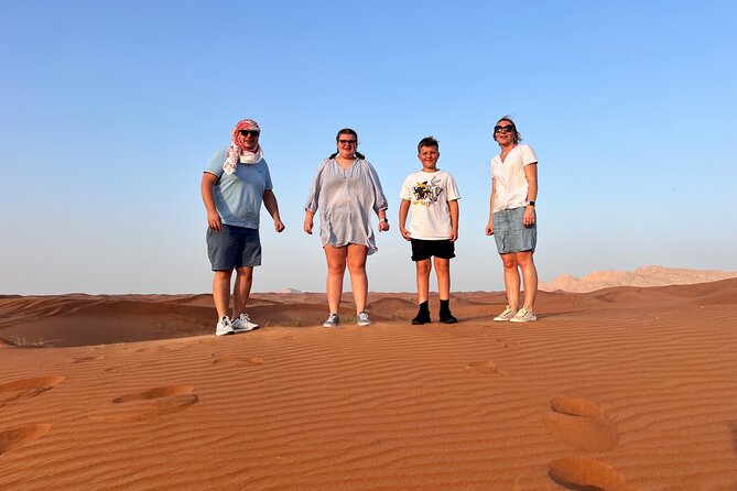 Dubai Desert Safari - Dune bashing and the practical side of comfort