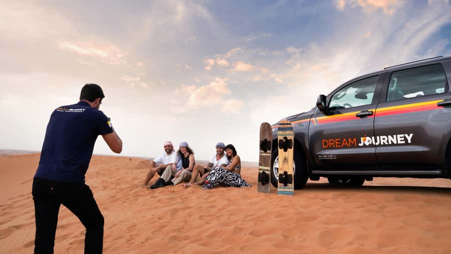 Dubai Desert Trail: Guided Quad/Polaris and Red Dunes Safari - One hour on the red sand