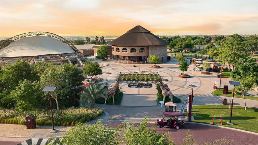 Dubai: Dubai Safari Park Entry Pass - Arabian Desert Zone and the included safari