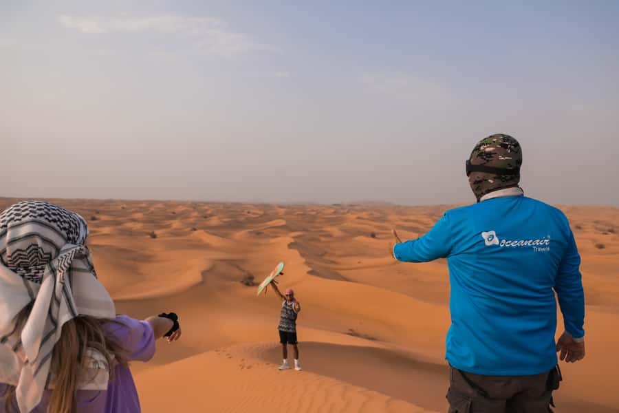 Dubai: Dune Buggy Desert Safari, Camel Ride & Sandboarding - Why the guides matter so much
