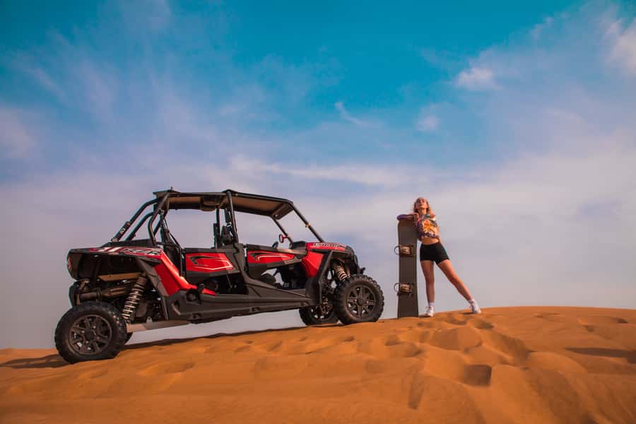 Dubai: Dune Buggy Desert Safari, Camel Ride & Sandboarding - Should you book this desert safari?