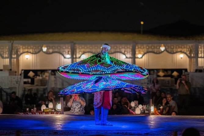 Dubai Dunes Safari With Quad Bike, Camel Ride, BBQ Dinner & Live Shows - The camp combines dinner and stage entertainment