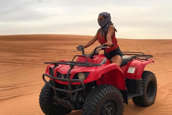 Dubai Dunes Safari With Quad Bike, Camel Ride, BBQ Dinner & Live Shows - What the seven-hour schedule feels like