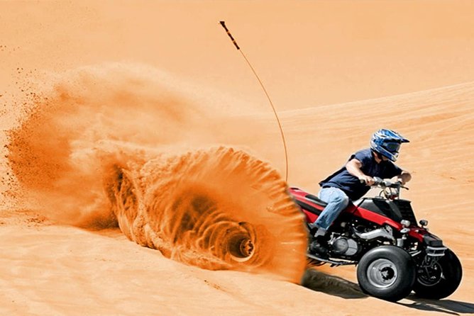 Dubai Evening 4x4 Desert Safari ATV Bike ,Camel Ride , BBQ Dinner - A 3 p.m. Start From Dubai