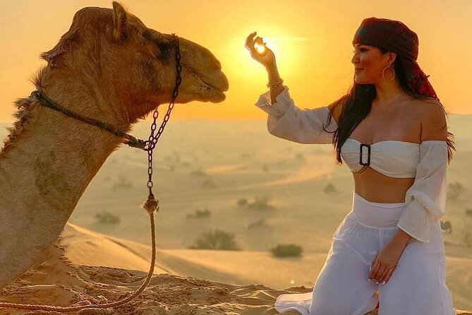 Dubai Evening Desert Safari & BBQ Dinner - The camel ride: traditional in feel, short in length