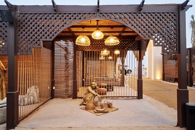 Dubai Evening Desert Safari BBQ Dinner & Transfer to Noble Camp - Lahbab’s red dunes and the 45-minute thrill ride