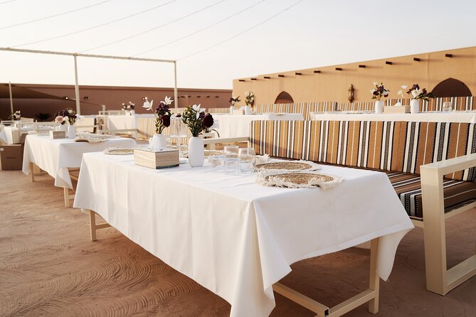 Dubai Evening Desert Safari BBQ Dinner & Transfer to Noble Camp - What the $79.82 price really covers