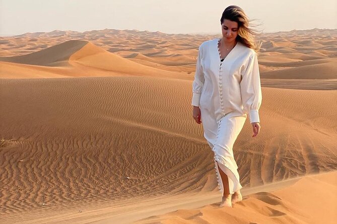 Dubai Evening Desert Safari & BBQ Dinner - The 35-minute dune-bashing session