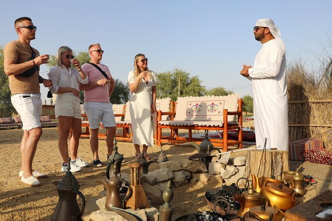 Dubai Evening Heritage Safari by Vintage G Class Al Marmoom Oasis - Bedouin stories slow the evening down