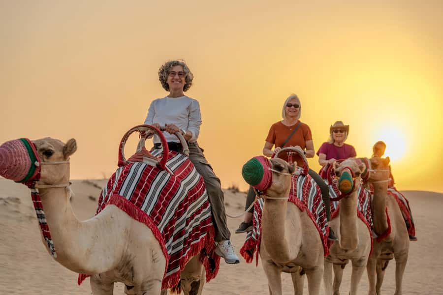 Dubai: Half-Day Desert Safari, Camel Ride, ATV & Dune Buggy - The welcome tent is a useful first stop