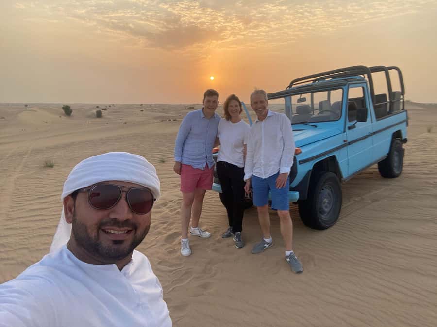 Dubai: Heritage Safari, Camel Ride & Al Marmoom Oasis Dinner - Camel caravans, with a clear limit for children