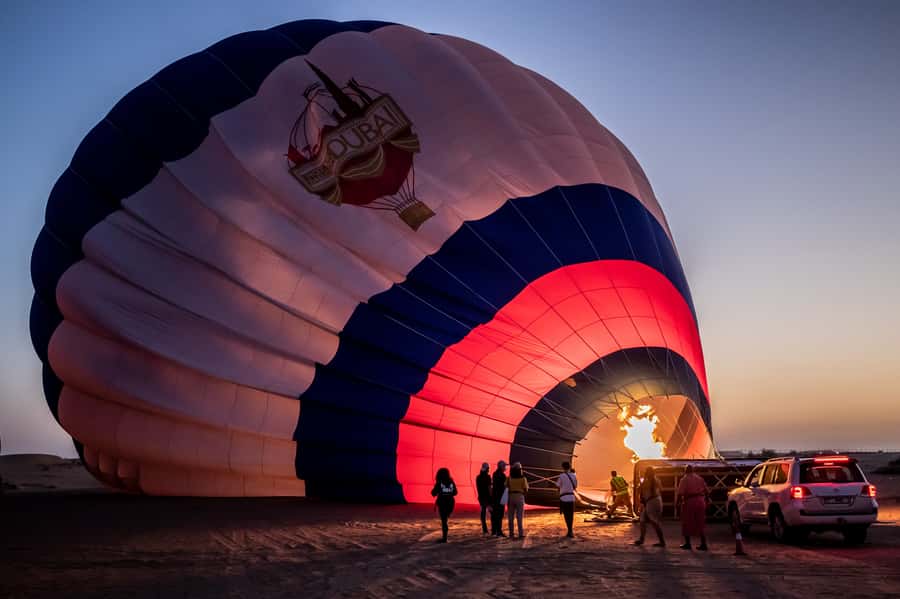 Dubai: Hot Air Balloon, Desert Safari, and Quad Biking Tour - The gentle animal rides