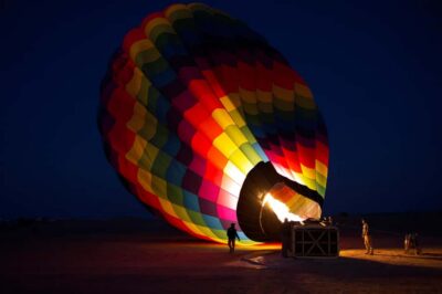 Hot Air Balloon, Desert Safari, and Quad Biking Tour