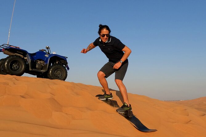 Dubai: Jeep Desert Safari, Camel Ride, and Quad Bike Tour - Pickup from Dubai hotel or cruise terminal