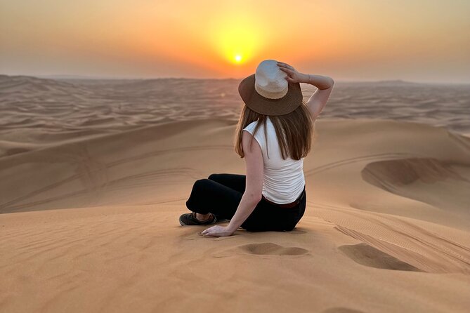 Dubai Morning Evening Desert Safari,Sand boarding and Camel ride - Quad biking adds speed, but costs extra