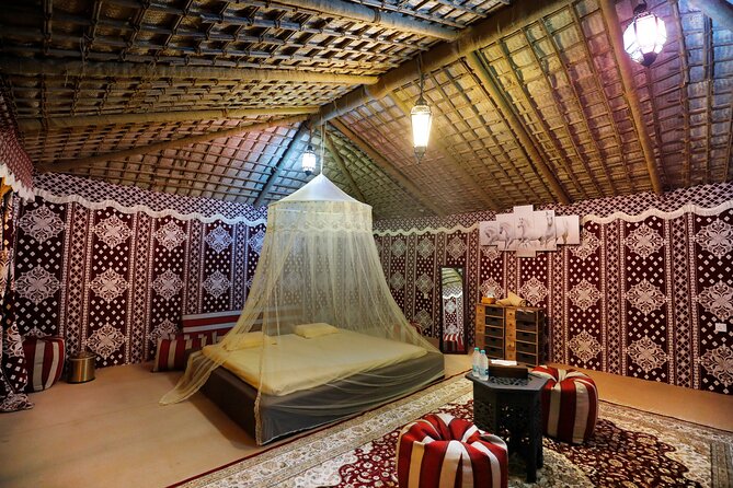 Dubai Overnight Desert Safari, BBQ & Stargazing at Al Khayma Camp - Dinner, shows, and the long desert evening