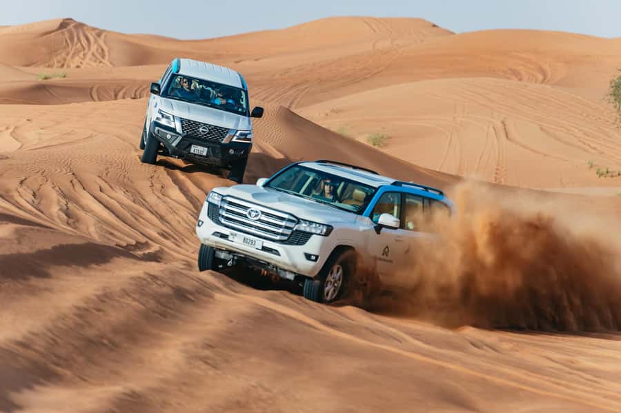 Dubai: Overnight Safari, Dinner, Stargazing & Al Khayma Camp - Dinner With Three Cuisines and Several Shows