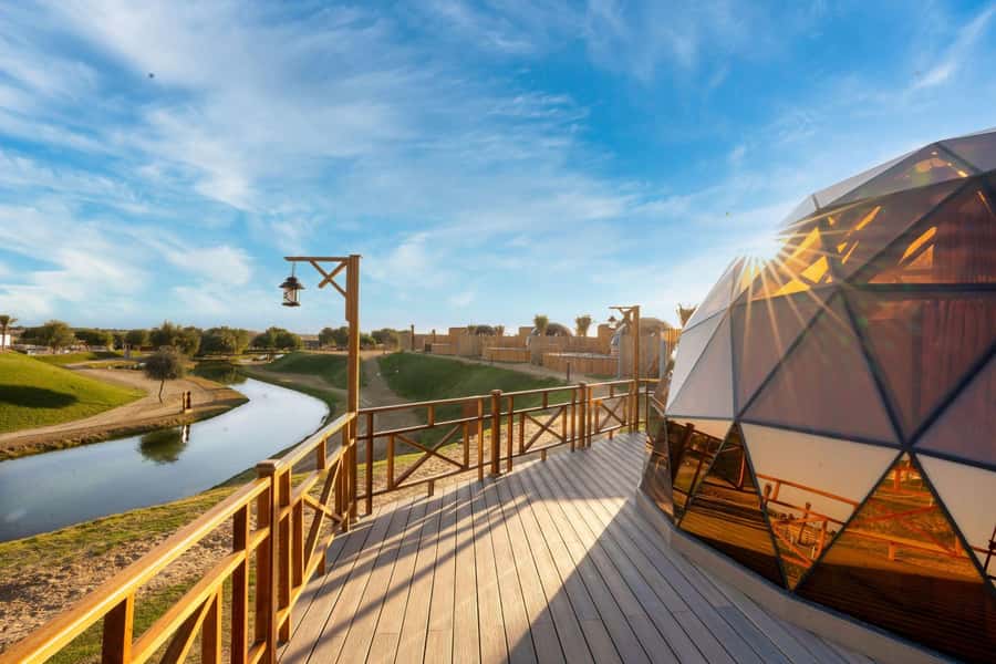 Dubai: Overnight Safari with Luxury Dome Stay & Stargazing - Falcons, horses and the evening program