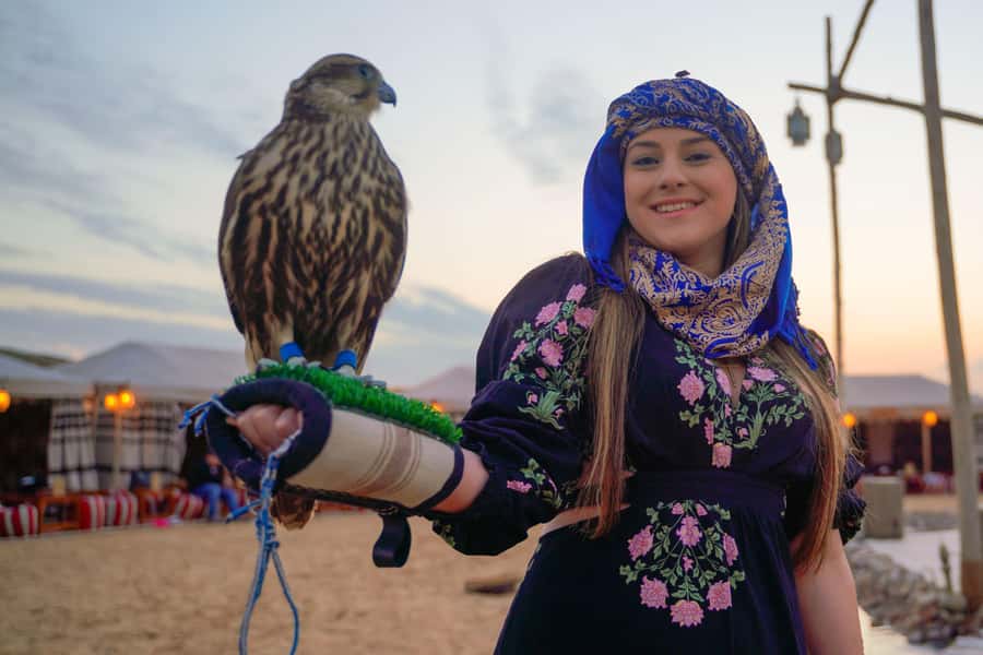 Dubai: Premium Safari, Camel Ride & Al Khayma Camp 3-Buffets - Dune bashing and sandboarding at Lahbab