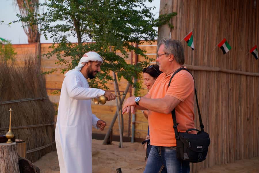 Dubai: Premium Safari, Camel Ride & Al Khayma Camp 3-Buffets - Camels, falcons, henna, and camp life