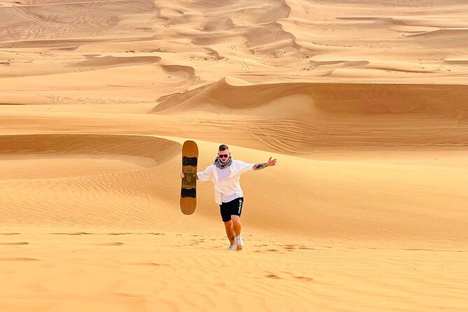 Dubai: Quad Bike Safari, Camels, & Camp with BBQ Dinner - Leaving Dubai for the red dunes of Lahbab