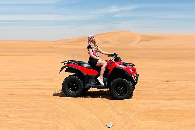 Dubai: Quad Bike Safari, Camels, & Camp with BBQ Dinner - Shared or private: which option makes sense?