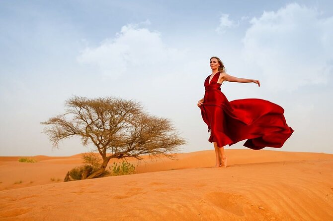 Dubai: Red Dunes Desert Safari, Camel ride, Sandboard, Quad Bike - Sandboarding gives you a quieter desert moment