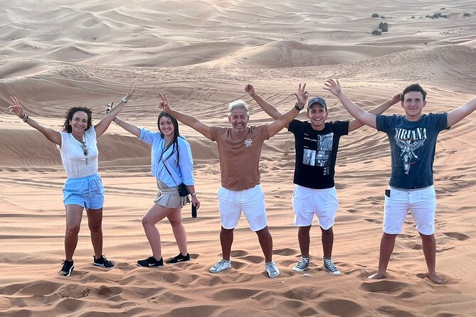 Dubai Red Dunes Safari, ATV, Camel ride, BBQ at Desert Camp - Leaving Dubai for the red dunes
