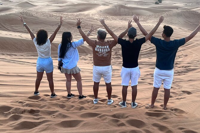 Dubai Red Dunes Safari, ATV, Camel ride, BBQ at Desert Camp - Reaching the desert camp after sunset