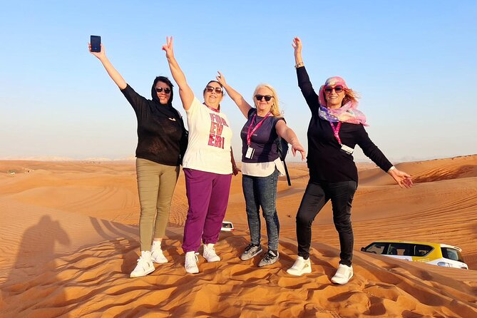 Dubai Red Dunes Safari, ATV, Camel ride, BBQ at Desert Camp - BBQ dinner with a social camp setting