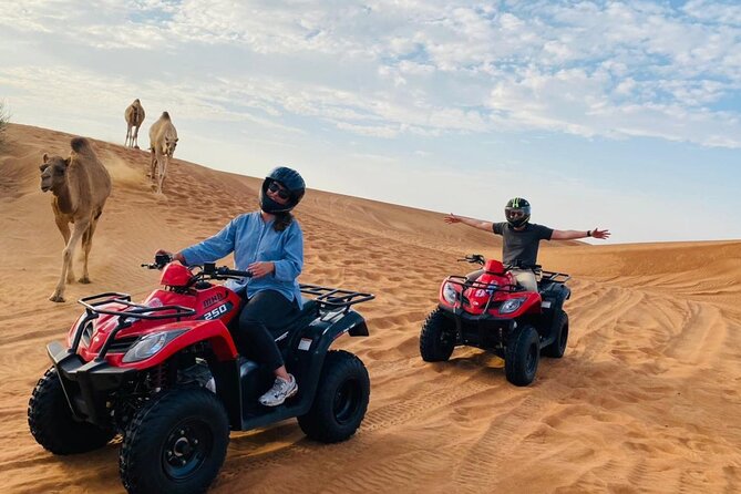 Dubai Red Dunes Safari, ATV, Camel ride, BBQ at Desert Camp - Is $150 a fair price?