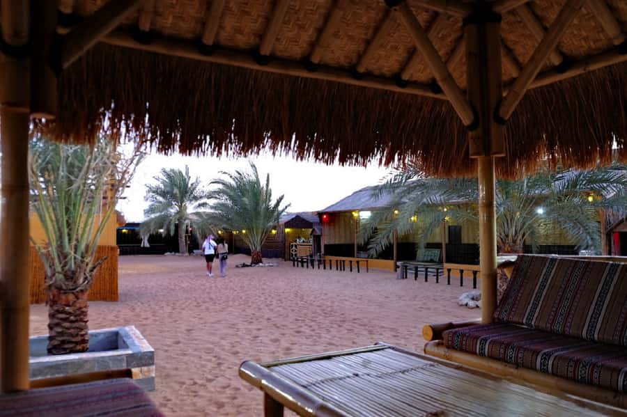 Dubai: Safari, Quad Bike, Camel Ride, and Buffet Dinner - The short camel ride at sunset
