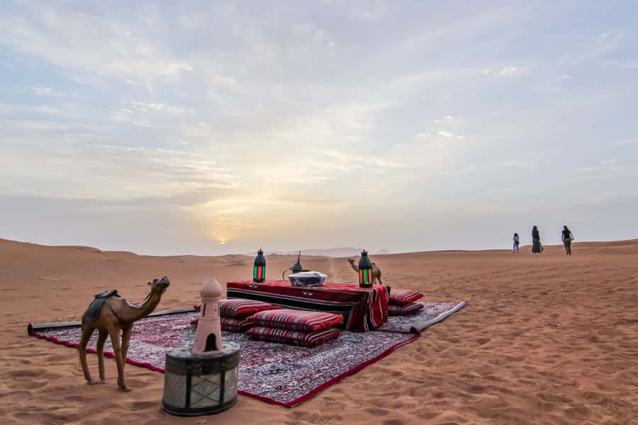 Dubai: Sunrise Desert Jeep Safari with Wildlife Experience - Al Qudra Lakes and the desert wildlife