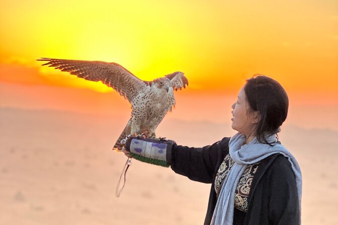 Dubai Sunset Red Dune Desert Safari, Sandboarding and Camel Ride - The short camel ride