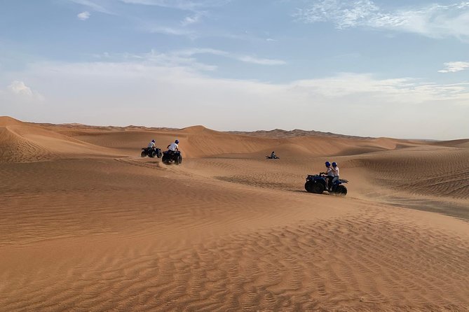 Dubai: Unique SUNSET Quad Bike Red Dunes Safari - Why Lahbab makes a good afternoon escape
