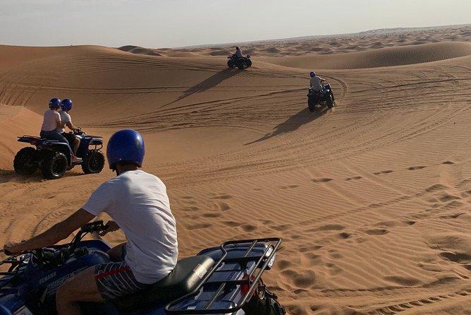 Dubai: Unique SUNSET Quad Bike Red Dunes Safari - Is $99 a fair price?