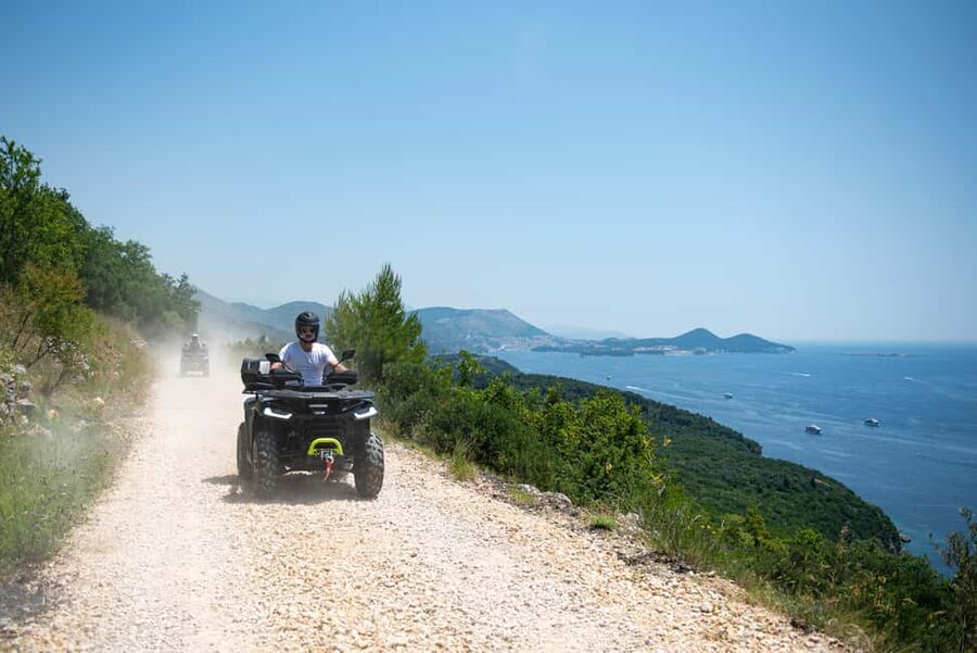 Dubrovnik: 2 Hour Countryside ATV/Quad Safari with pickup - Olive groves, Gromača, and the rural side of Dalmatia