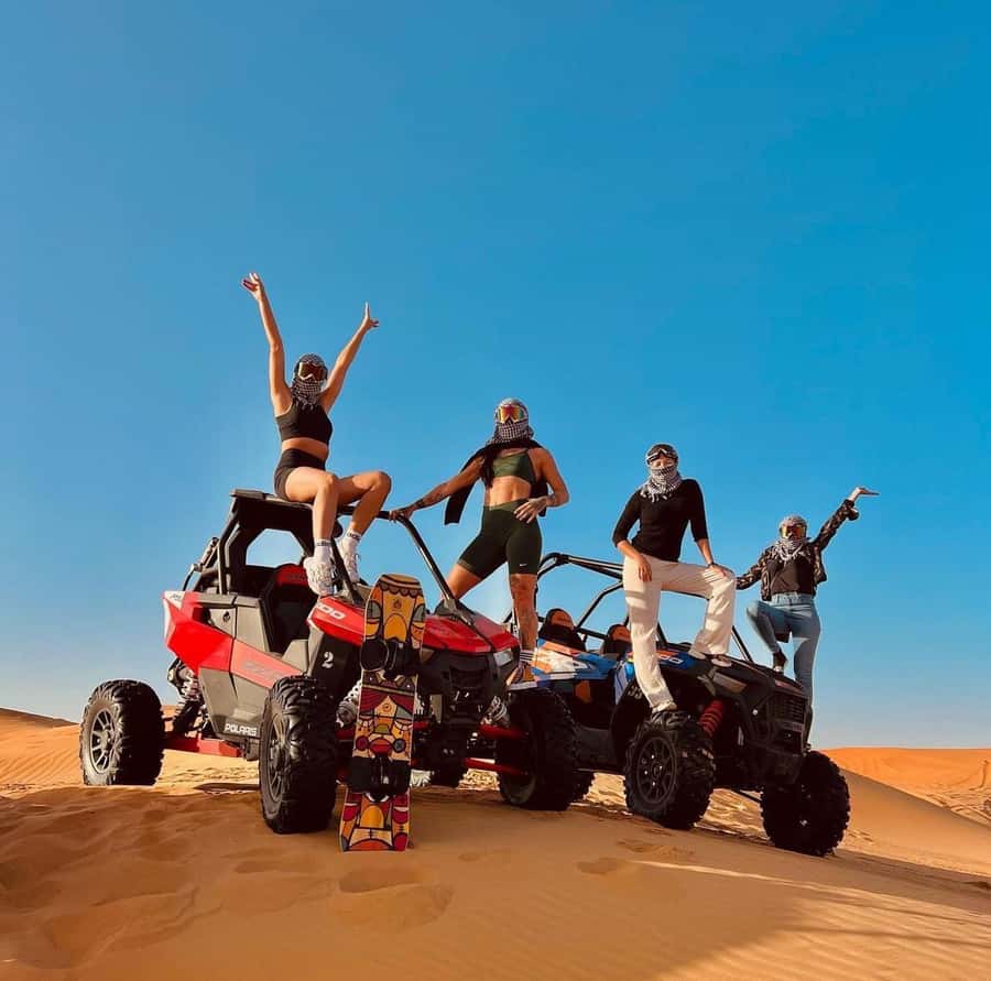 Dune Bashing &Beyond The Ultimate Desert Safari From Doha - Forty minutes of red-dune bashing