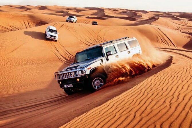 Dune Safari with 4X4 Car and BBQ Dinner - Leaving Dubai for the red desert