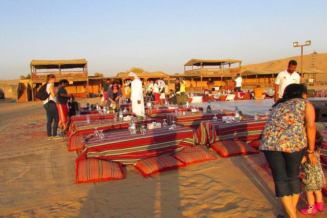 Dune Safari with 4X4 Car and BBQ Dinner - A BBQ buffet beneath the Arabian sky