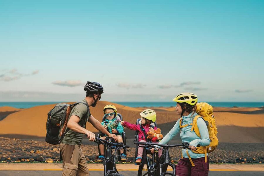 E-Bike City Tour with Camel Safari on Maspalomas Sand Dunes - Starting beside the Cita shopping center