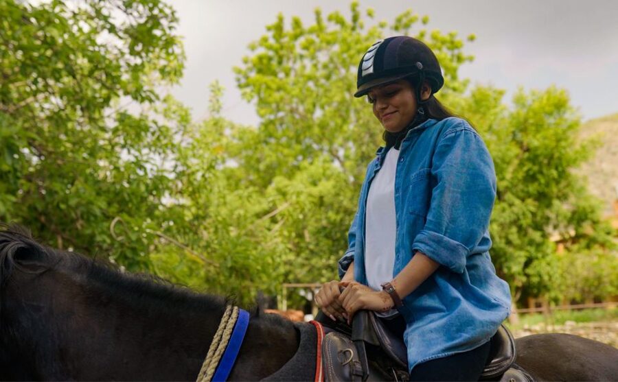 Equestrian Escape: Horse Safari Adventure - Arriving at Krishna Ranch outside Udaipur