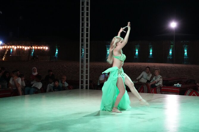 Evening Desert Safari Abu Dhabi - BBQ dinner is part of the evening entertainment