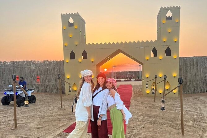 Evening Desert Safari Abu Dhabi - The stage shows keep the camp moving