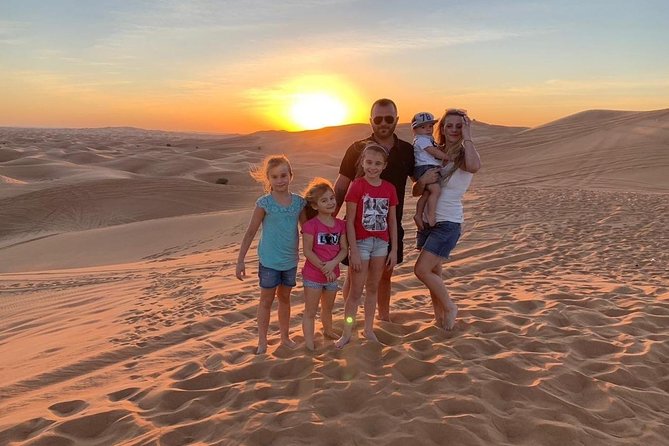 Evening Desert Safari With BBQ Dinner - Sunset, sandboarding, and a short camel ride