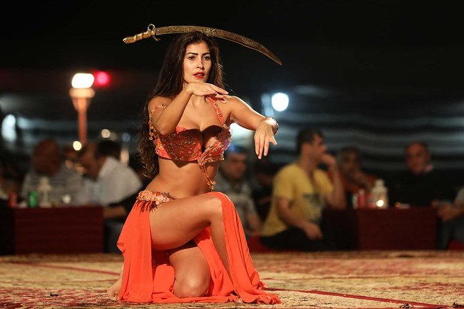 Evening Dubai Safari with BBQ, Dance Shows & Quad Biking optional - Belly dance, Tanura, and the fire show