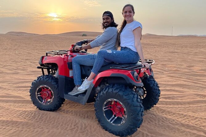 Evening Red Dunes Safari with Quad Biking, BBQ Dinner & LiveShows - An evening at the Al Awir desert camp