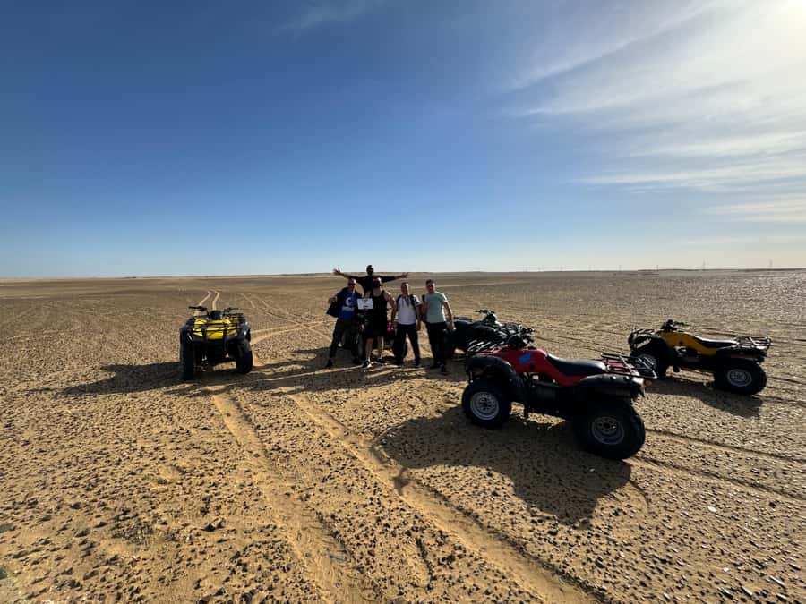 Fayoum: Qarun Sahara Safari With( ATV ) Quad bike From Cairo - Tea, lake views, and a useful pause before the ride